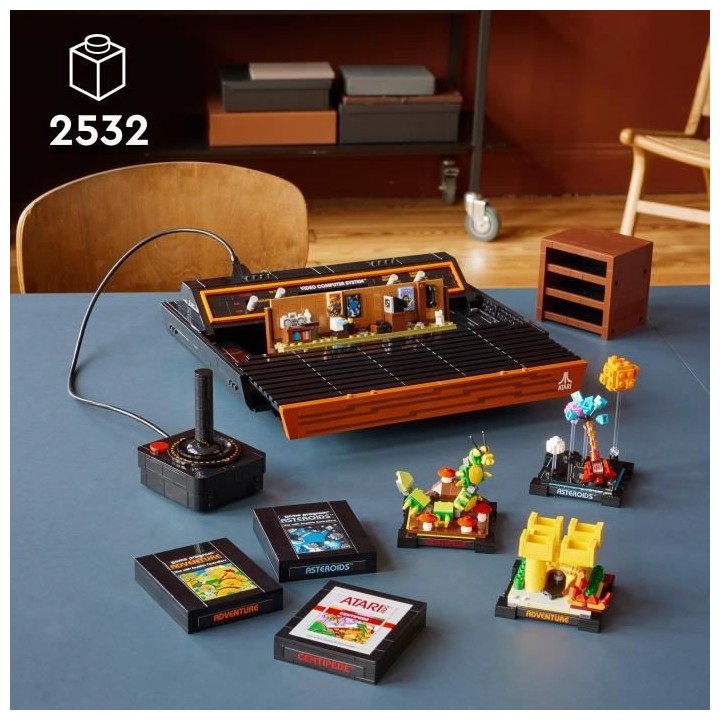 LEGO Icons 10306 Atari 2600, Maquette a Construire, Console de Jouets