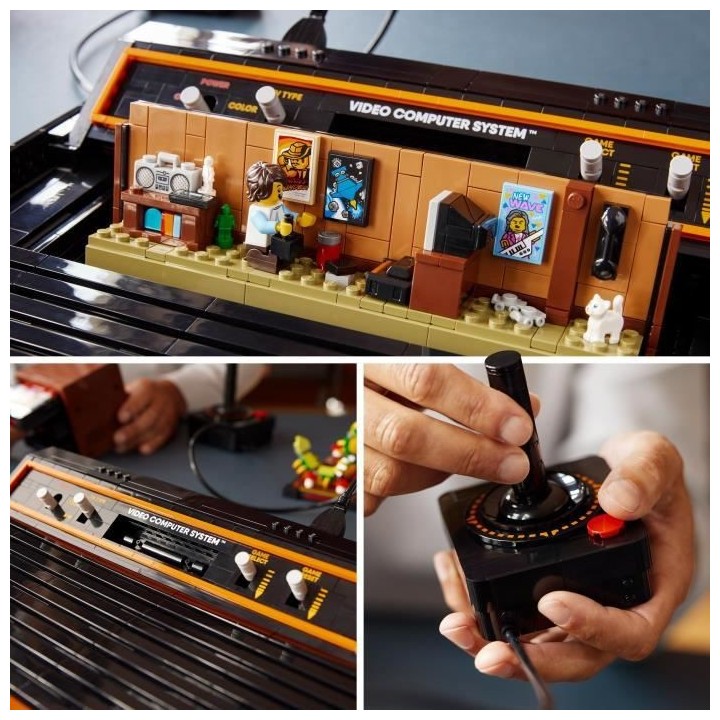 LEGO Icons 10306 Atari 2600, Maquette a Construire, Console de Jouets