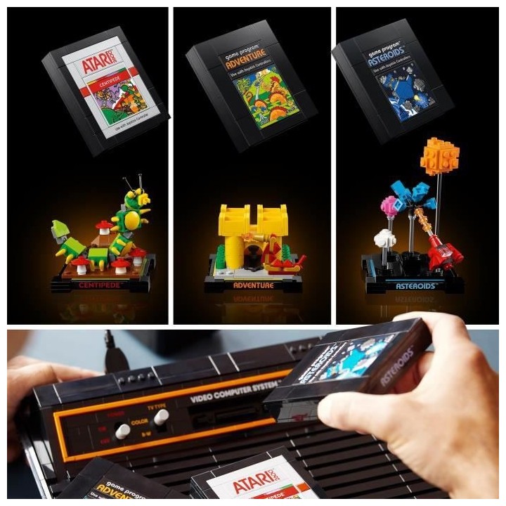 LEGO Icons 10306 Atari 2600, Maquette a Construire, Console de Jouets