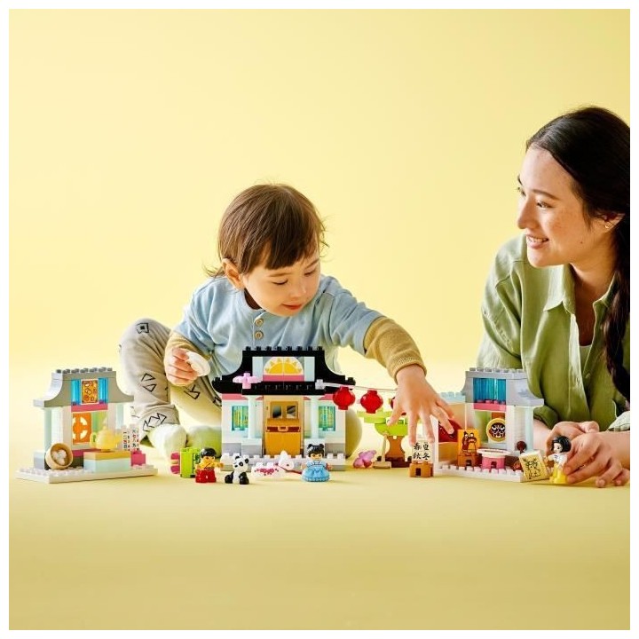 LEGO DUPLO 10411 Découvrir la Culture Chinoise, Jouet Éducatif, Pand