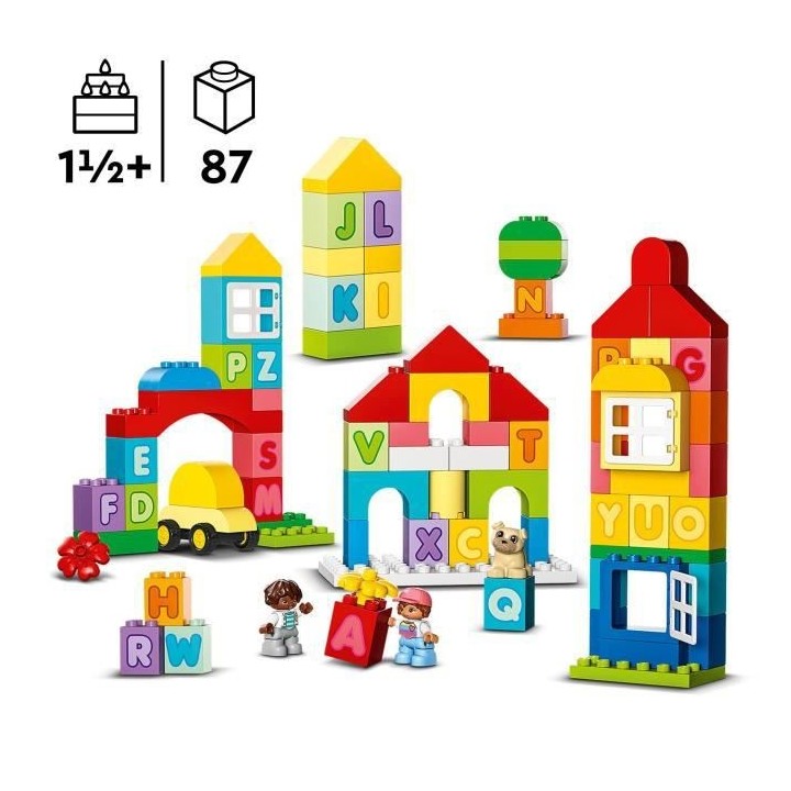 LEGO DUPLO Classic 10935 La Ville Alphabet, Jouet Éducatif, Apprendre