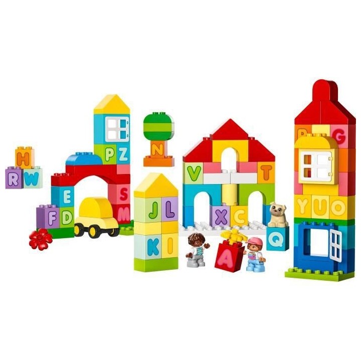 LEGO DUPLO Classic 10935 La Ville Alphabet, Jouet Éducatif, Apprendre