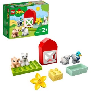 LEGO 10949 DUPLO Town Les Animaux de la Ferme Jouet avec Figurines du