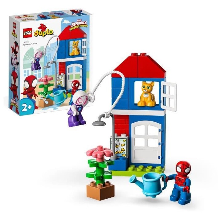 LEGO DUPLO Marvel 10995 La Maison de Spider-Man, Jouet Enfants 2 Ans,