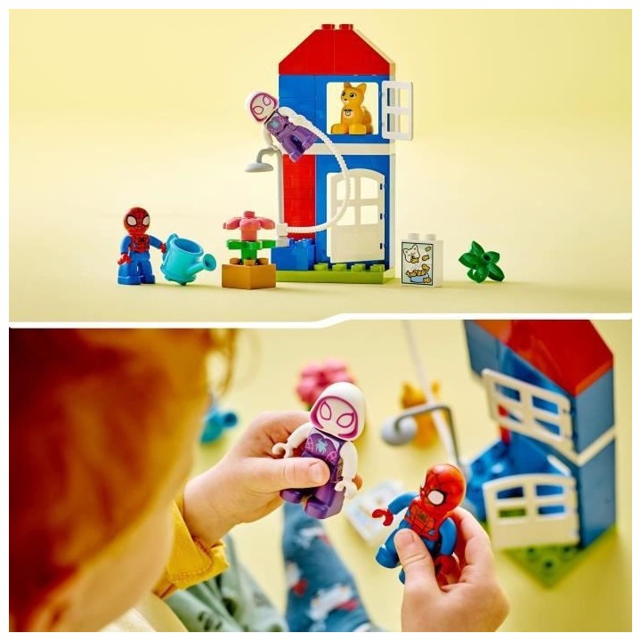 LEGO DUPLO Marvel 10995 La Maison de Spider-Man, Jouet Enfants 2 Ans,