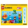 LEGO 11017 Classic Monstres Créatifs, Boite de Briques, 5 Jouets en Forme de Mini-Monstre a Construire 4 Ans et Plus