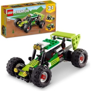 LEGO 31123 Creator 3 en 1 Le Buggy Tout-Terrain, Chargeuse-Pelleteuse,