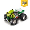 LEGO 31123 Creator 3 en 1 Le Buggy Tout-Terrain, Chargeuse-Pelleteuse, VTT Jouet pour les Enfants, Ensemble de 3 Véhicules