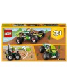 LEGO 31123 Creator 3 en 1 Le Buggy Tout-Terrain, Chargeuse-Pelleteuse, VTT Jouet pour les Enfants, Ensemble de 3 Véhicules