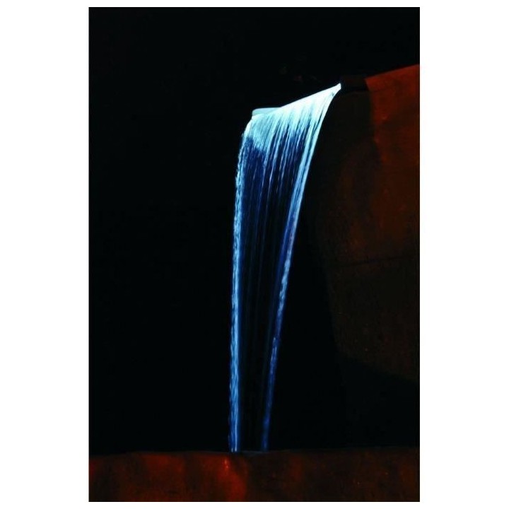 UBBINK Lame d'eau inox avec éclairage Niagara 60