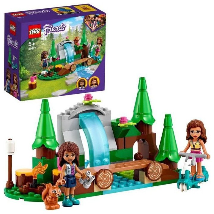 LEGO 41677 Friends La cascade dans la foret – Jeu de Construction av