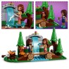 LEGO 41677 Friends La cascade dans la foret – Jeu de Construction avec Mini Poupées Andréa et Olivia + Écureuil Jouet Enfan