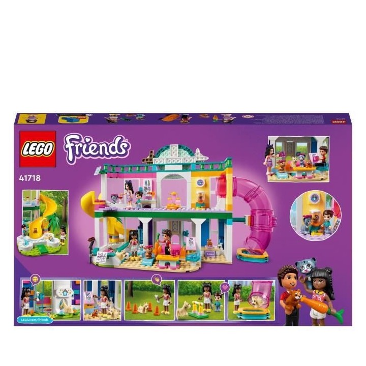 LEGO 41718 Friends La Garderie Des Animaux, Heartlake City, Jouet 7 An