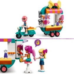 LEGO 41719 Friends La Boutique de Mode Mobile, Jouet de Petit Salon de Coiffure pour Mini-poupées d'Heartlake City, Ides 6 Ans