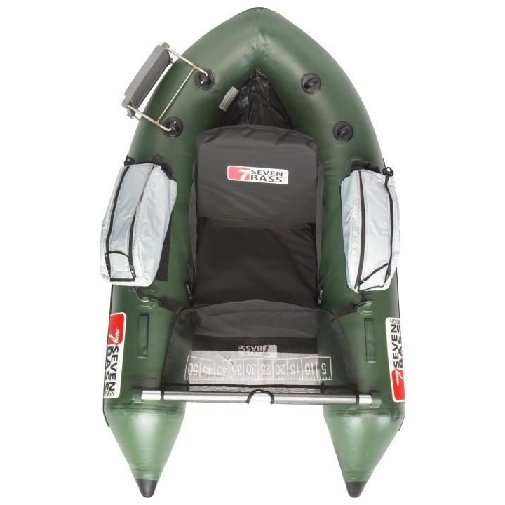SEVEN BASS FLOAT TUBE - SKULLWAY 1.70M - Hybrid Line - Vert - (1,70M)