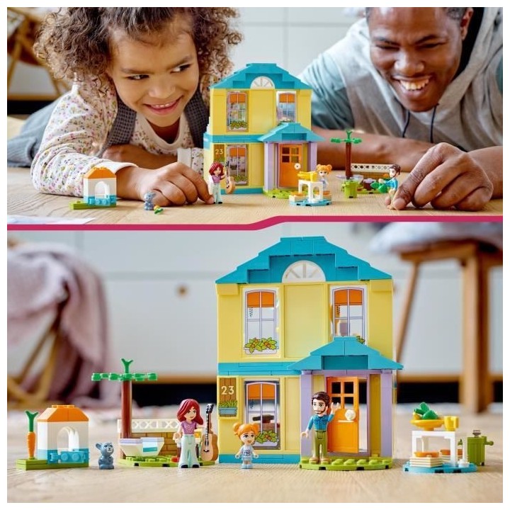 LEGO Friends 41724 La Maison de Paisley, Jouet Enfants 4 Ans, avec Acc