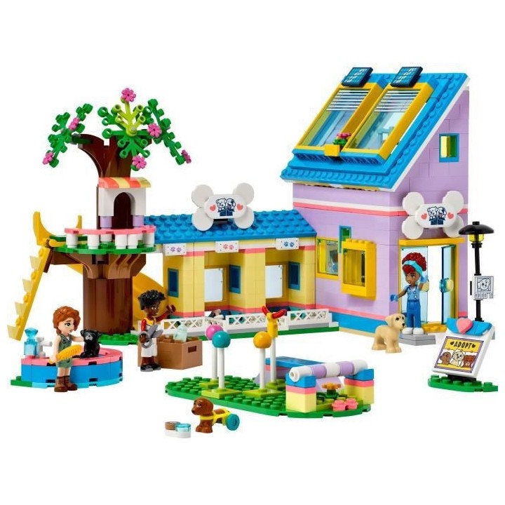 LEGO Friends 41727 Le Centre de Sauvetage Canin, Jouet Vétérinaire,