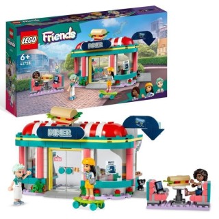 LEGO Friends 41728 Le Snack du Centre-Ville, Jouet Enfants 6 Ans, Mini