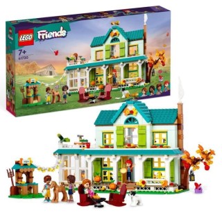 LEGO Friends 41730 La Maison d'Autumn, Jouet Animaux, Maison de Poupé