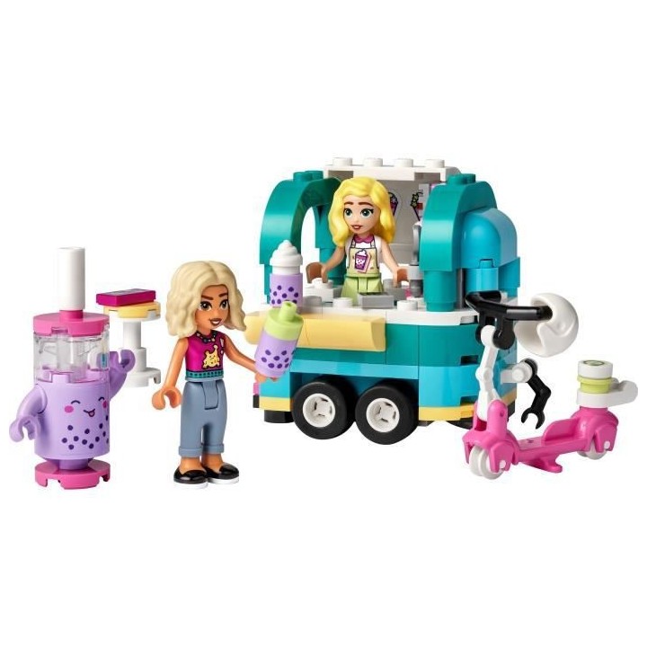 LEGO Friends 41733 La Boutique Mobile de Bubble Tea, Jouet Enfants 6 A