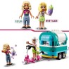 LEGO Friends 41733 La Boutique Mobile de Bubble Tea, Jouet Enfants 6 Ans, Scooter, Mini-Poupées