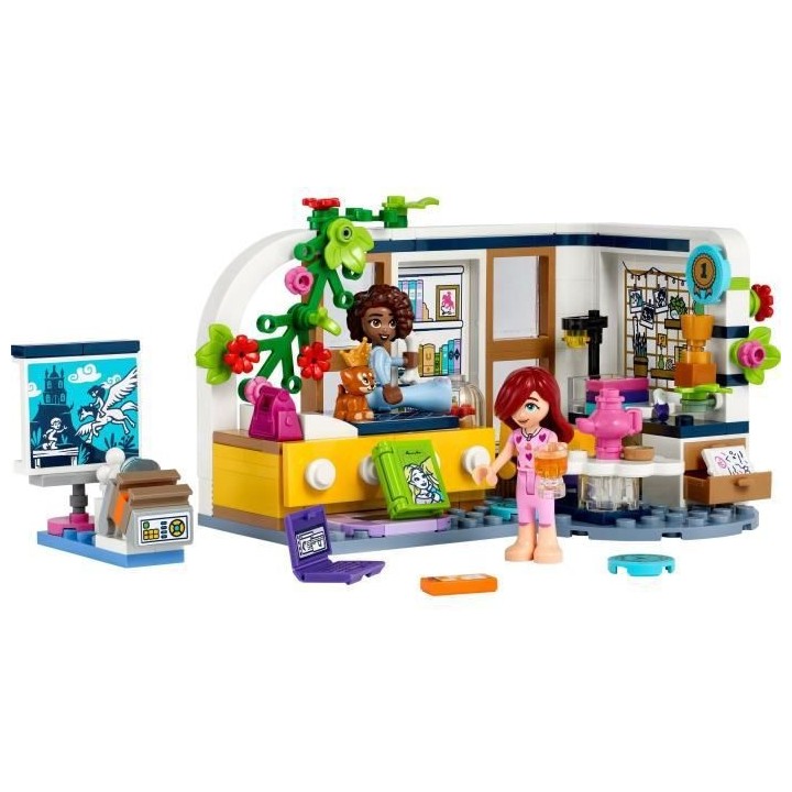 LEGO Friends 41740 La Chambre d'Aliya, Jouet avec Figurine Paisley et