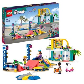 LEGO Friends 41751 Le Skatepark, Jouet de Skateboard, avec Mini-Poupé