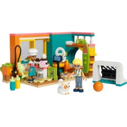 LEGO Friends 41754 La Chambre de Léo, Jouet sur la Pâtisserie, avec Mini-Poupée