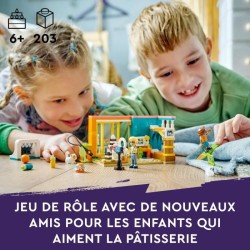 LEGO Friends 41754 La Chambre de Léo, Jouet sur la Pâtisserie, avec Mini-Poupée