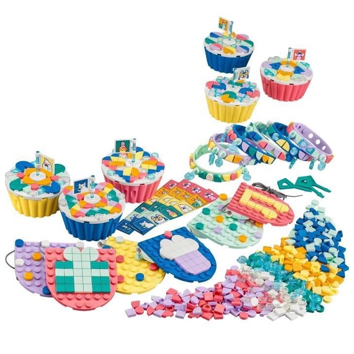 LEGO DOTS 41806 Le Kit de Fete Ultime, Jeux Anniversaire, Cadeau pour