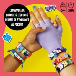 LEGO DOTS 41807 La Méga-Boîte Création de Bracelets, Création Bijoux d'Amitié, Idée Cadeau