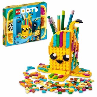 LEGO 41948 DOTS Le Porte-Crayons Banane Amusante, Jouet de Constructio