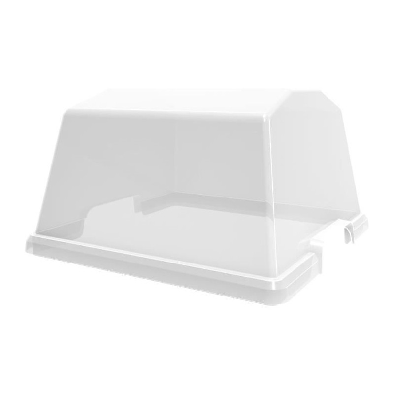 Serre plastique EDA URBAN - Pour Espace Potager Vegétable - L37,6 x P37,6 x H 21,6 cm