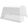 Serre plastique EDA URBAN - Pour Espace Potager Vegétable - L37,6 x P37,6 x H 21,6 cm