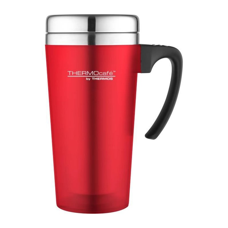 THERMOS Soft touch travel mug isotherme - 420ml - Rouge