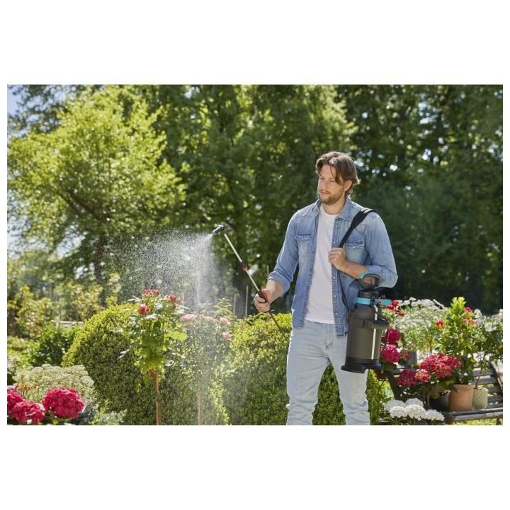 GARDENA Pulvérisateur a pression préalable Plus – Contenance rése