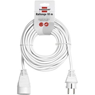BRENNENSTUHL Rallonge blanche 10m H05VV-F 3G1.5