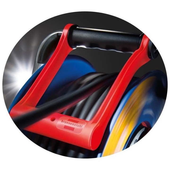 BRENNENSTUHL Enrouleur silver Brico-500 50m H05VV-F 3G1.5