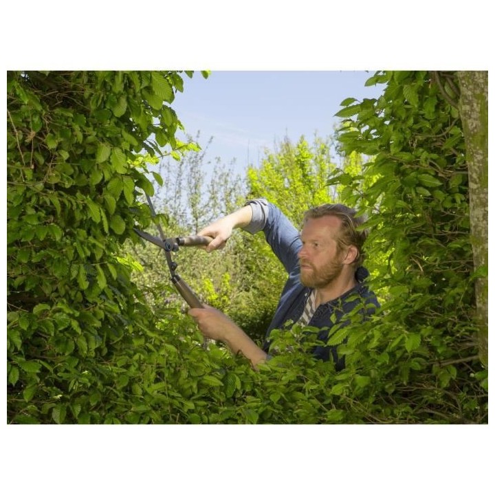 GARDENA Cisaille a haies NatureCut – Lames ondulées – Revetement