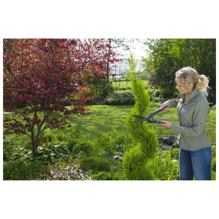 GARDENA Cisaille a haies PrecisionCut – Lames droites 180mm – Reve