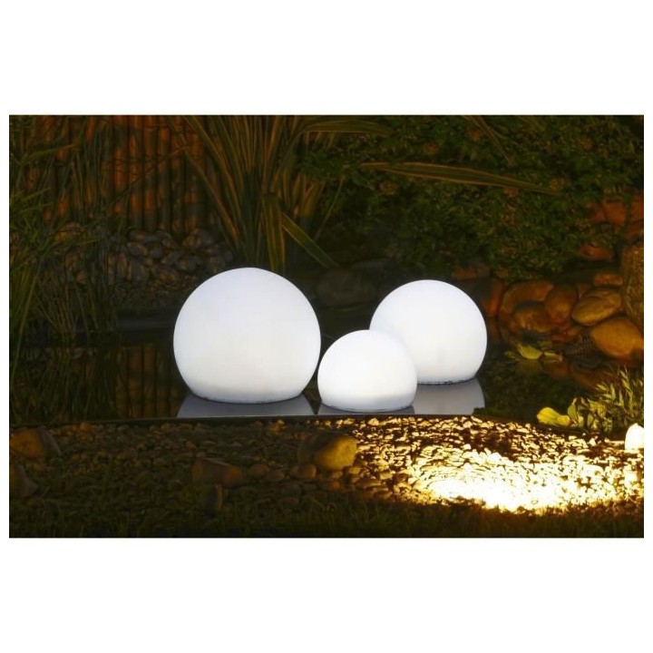 Eclairage extérieur solaire décoratif SolarFloat 20 - Boule Ø20 cm