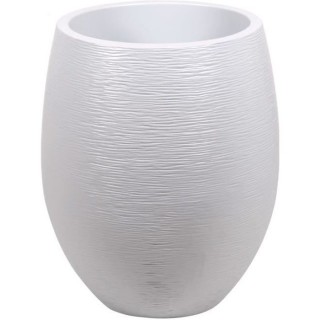 EDA Pot rond Graphit Ø50cm - Contenance 53L - Blanc cérusé