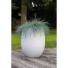 EDA Pot rond Graphit Ø50cm - Contenance 53L - Blanc cérusé