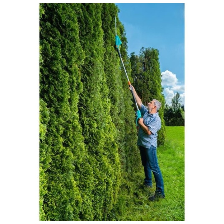 Taille-haies sur perche a batterie GARDENA - THS42/18V P4A - 18V - 42