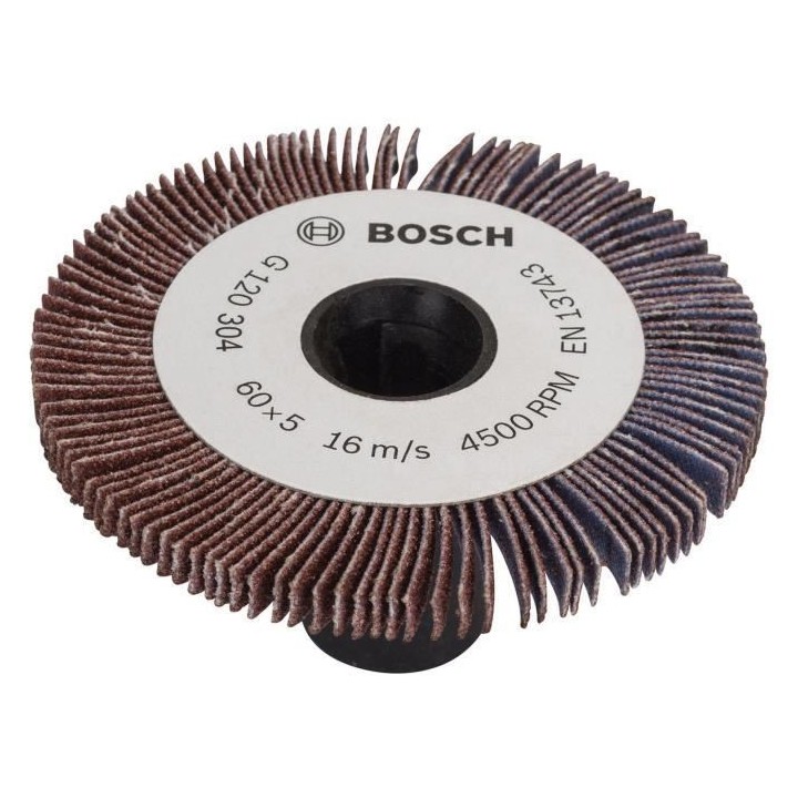 Accessoires PRR / TEXORO Bosch - Rouleau a lamelles 5mm Grain 120
