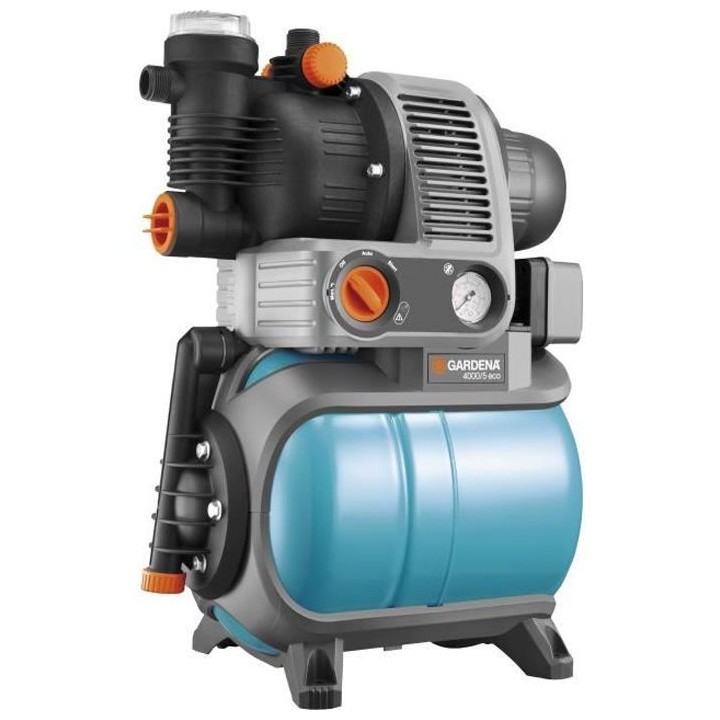 GARDENA Groupe de surpression 4000/5 eco – 850W – Débit max 3500l
