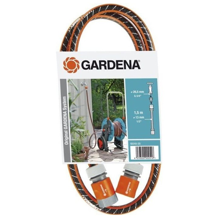 GARDENA Equipement de branchement – Mise en place branchement au rob