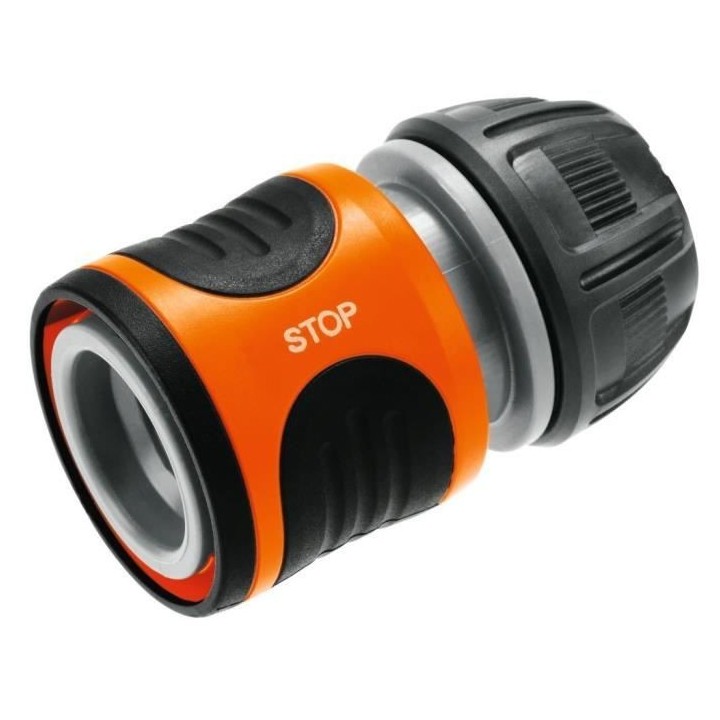GARDENA Raccord d'arrosage Aquastop – Adapté tuyau Ø13mm & Ø15mm