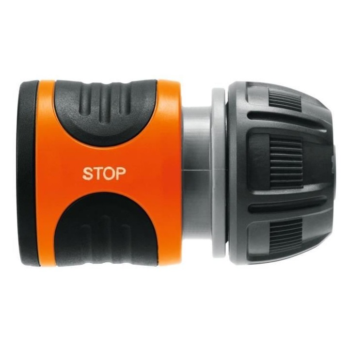 GARDENA Raccord d'arrosage Aquastop – Adapté tuyau Ø13mm & Ø15mm