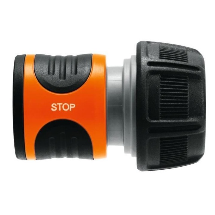 GARDENA Raccord d'arrosage Aquastop – Adapté tuyau Ø19mm – Anti